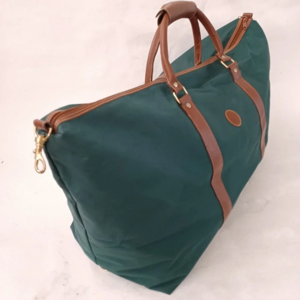 🐎 Polo Ralph Lauren Green Old School Duffel Weekender Travel Bag 🐎
